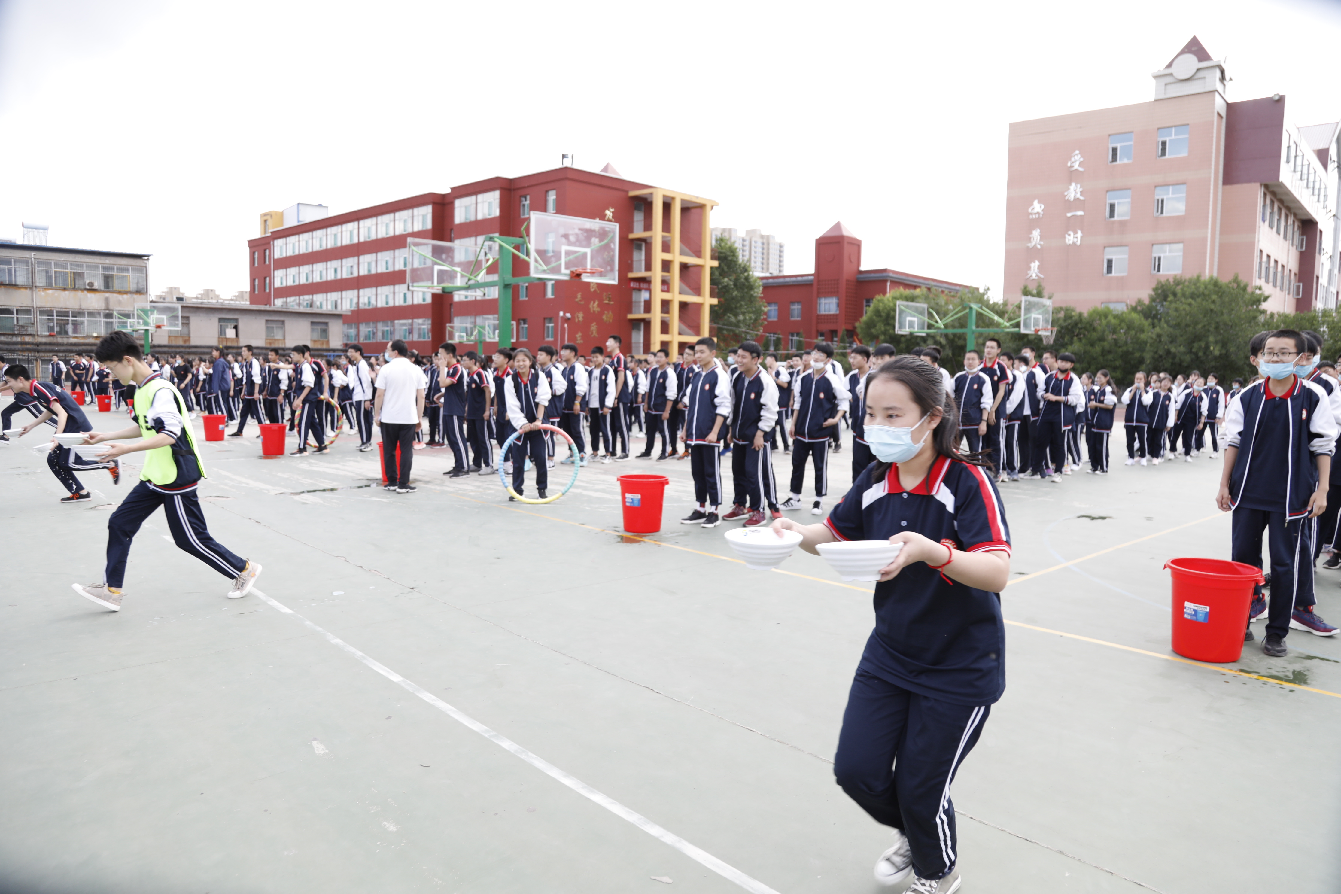 我校成功举办高一年级心灵运动会-山西师范大学实验